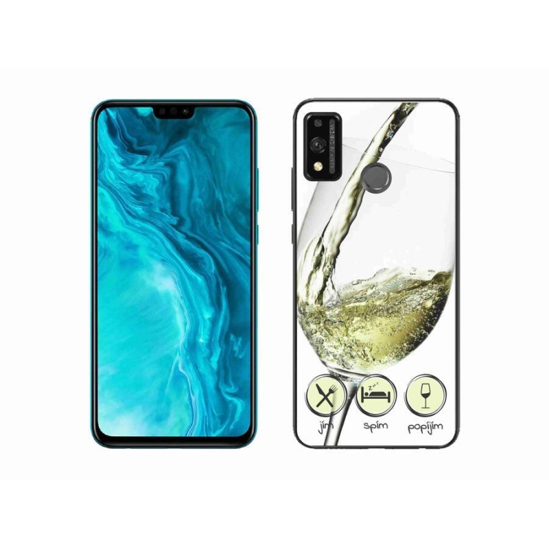 Gél tok mmCase a Honor 9X Lite készülékhez - fehér