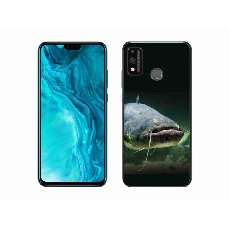 Gél tok mmCase a Honor 9X Lite készülékhez - harcsa