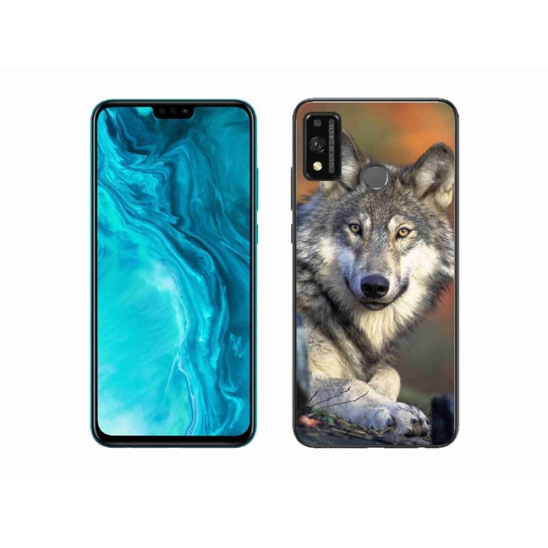 Gél tok mmCase a Honor 9X Lite készülékhez - farkas
