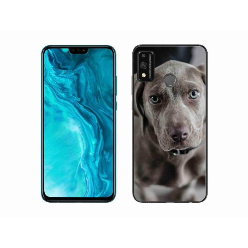Gélhüvely mmCase a Honor 9X Lite mobiltelefonhoz - výmarský ohař