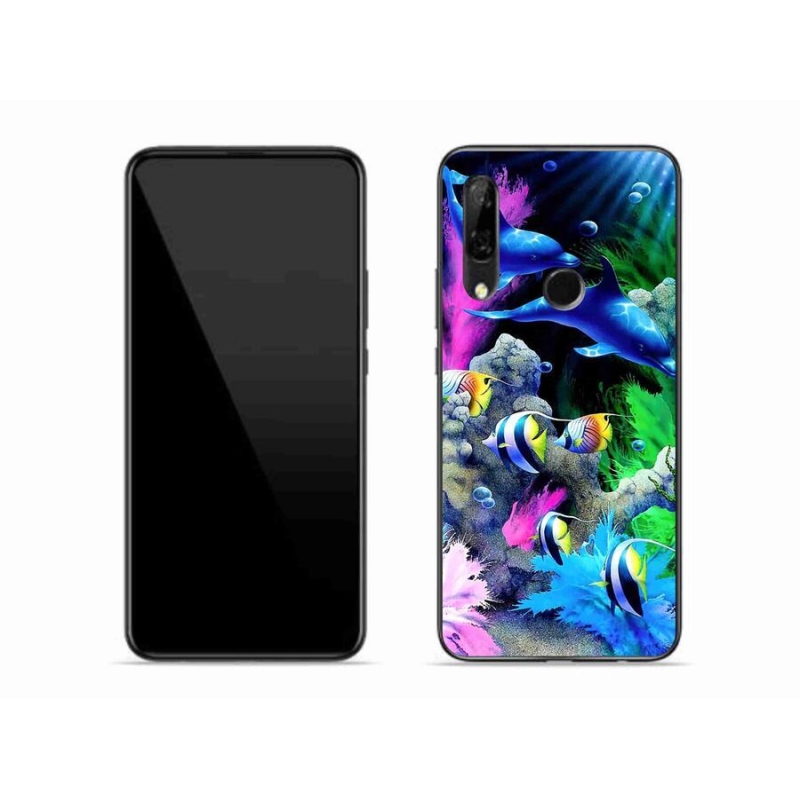 Gél tok mmCase a Honor 9X-hez - tengeri világ