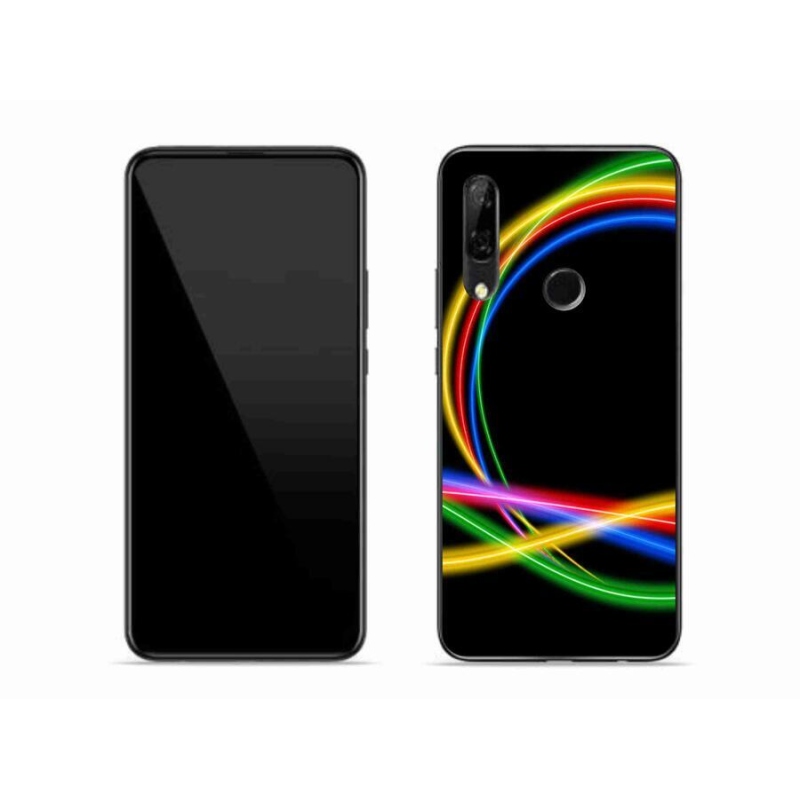 Gél tok mmCase a Honor 9X készülékhez - neon körök