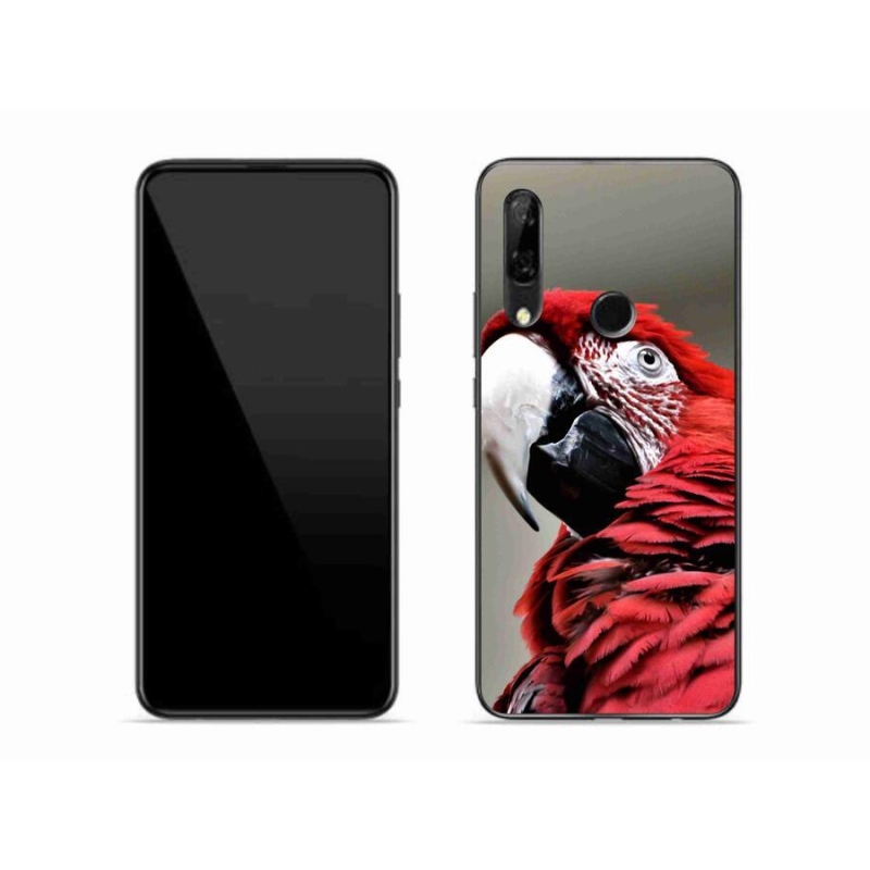Gél tok mmCase a Honor 9X készülékhez - papagáj ara piros