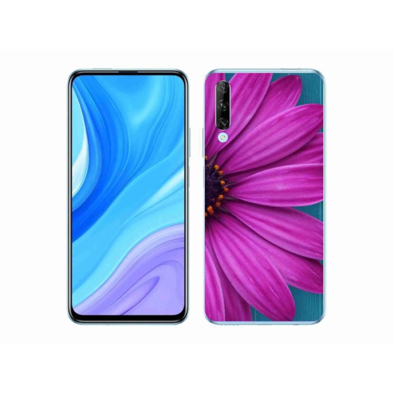 Gél tok mmCase a Honor 9X Pro készülékhez - lila margaréta