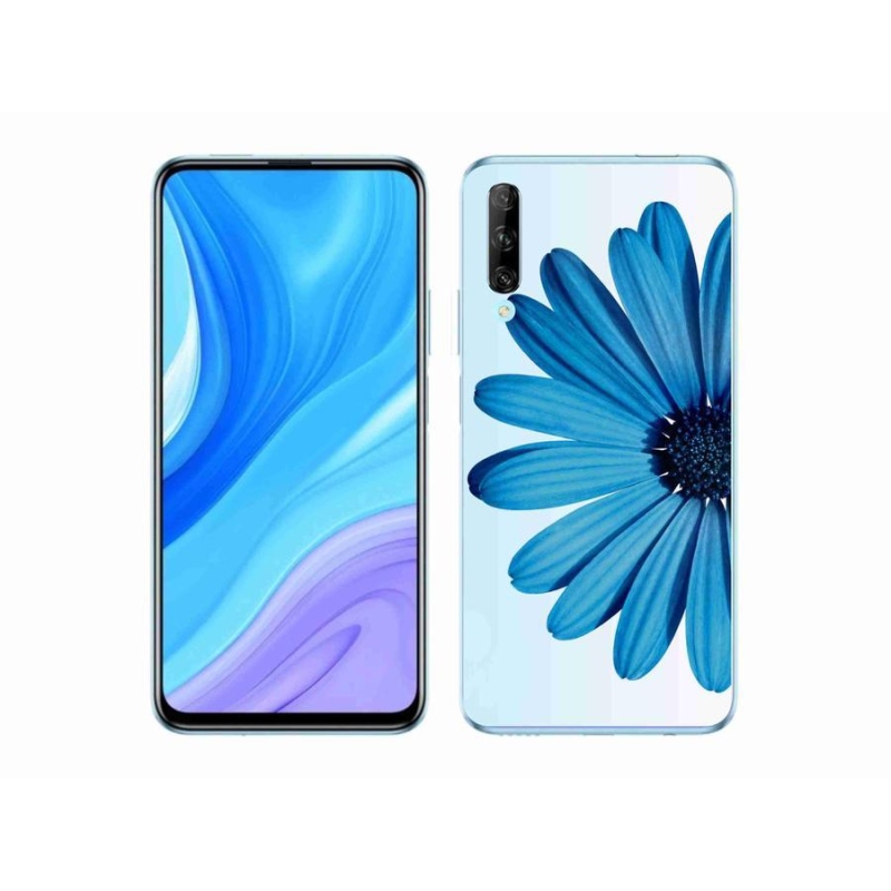 Gél tok mmCase a Honor 9X Pro készülékhez - kék margaréta