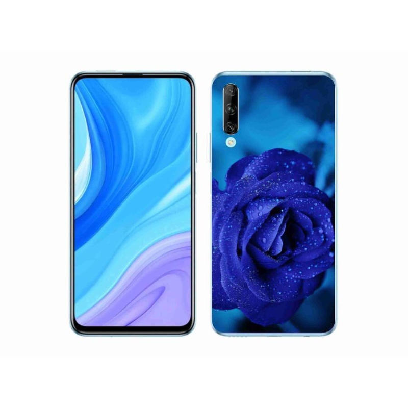 Gél tok mmCase a Honor 9X Pro készülékhez - kék rózsa