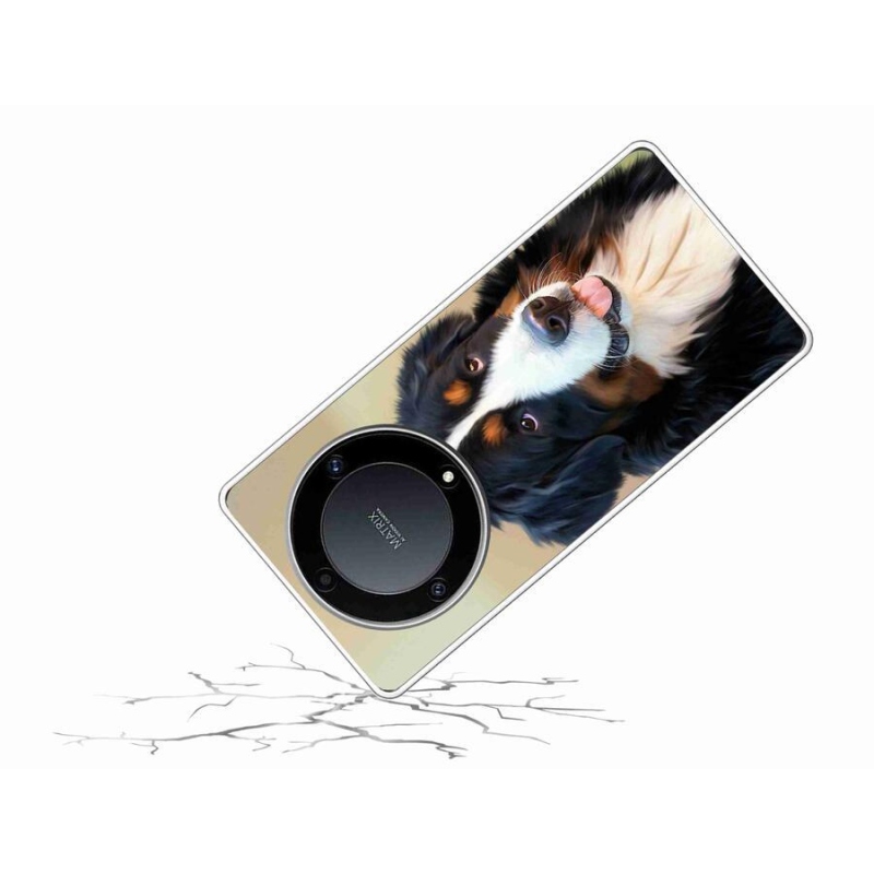 Gél tok mmCase a Honor Magic 5 Lite 5G készülékhez - Berni hegyi kutya