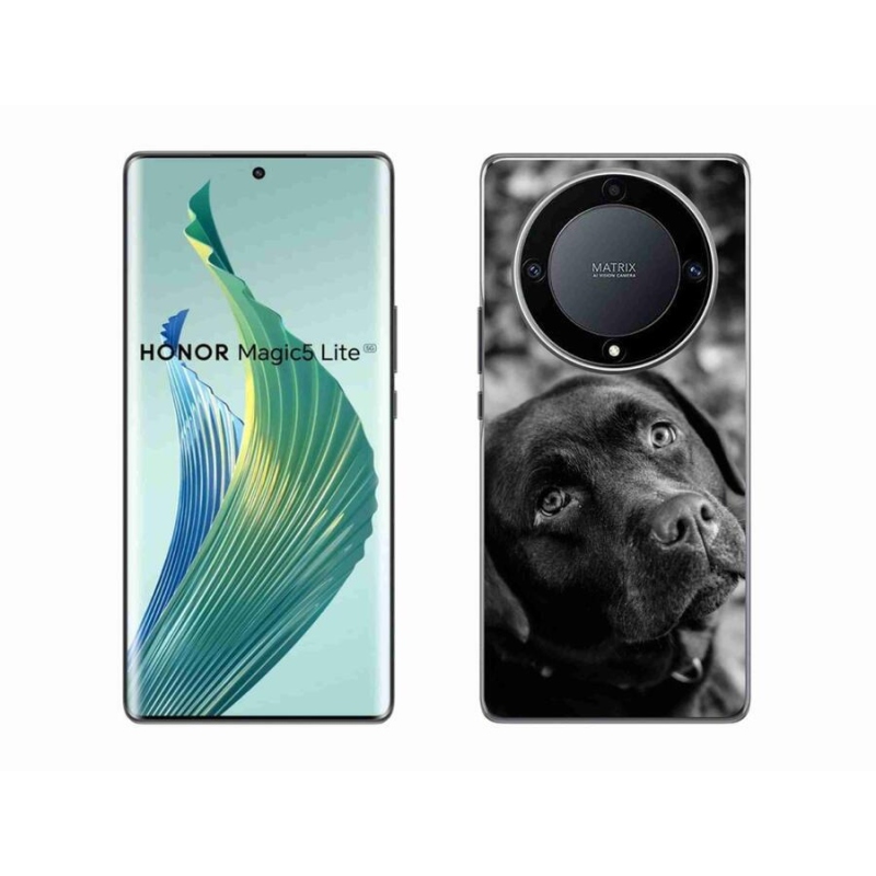 Gél tok mmCase a Honor Magic 5 Lite 5G készülékhez - labrador színű