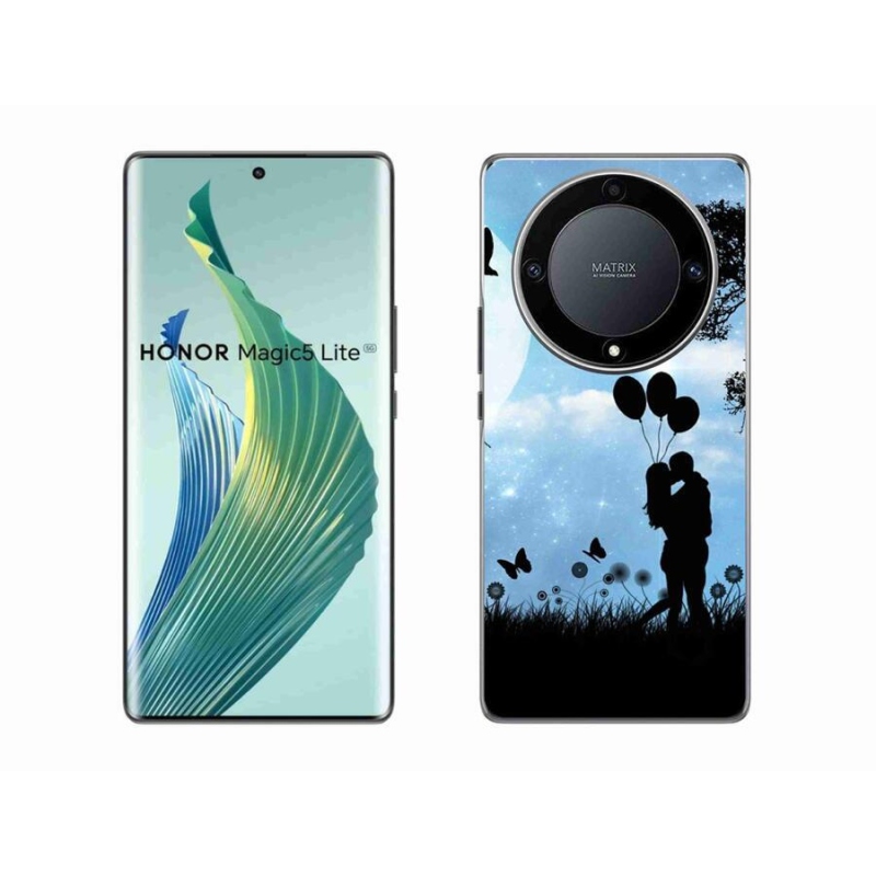 Gél tok mmCase a Honor Magic 5 Lite 5G számára - szerelmes pár