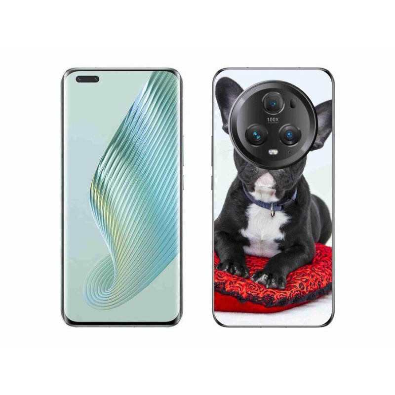 Gél tok mmCase a Honor Magic 5 Pro 5G számára - bulldog