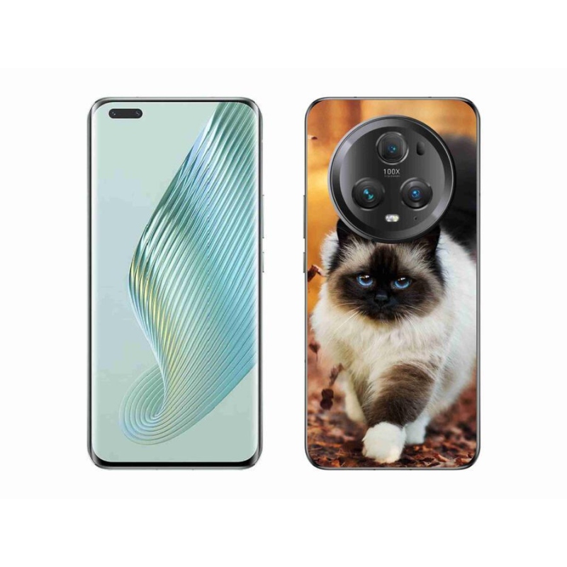 Gél tok mmCase a Honor Magic 5 Pro 5G készülékhez - macska