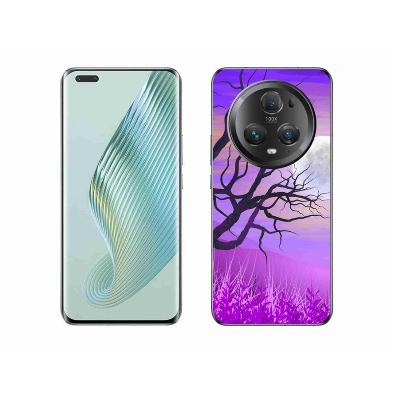 Gél tok mmCase a Honor Magic 5 Pro 5G számára - rajzfilmes kidőlt fa