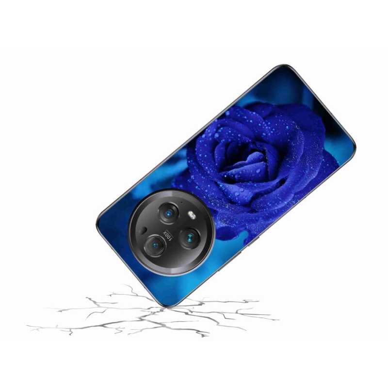 Gél tok mmCase a Honor Magic 5 Pro 5G készülékhez - kék rózsa