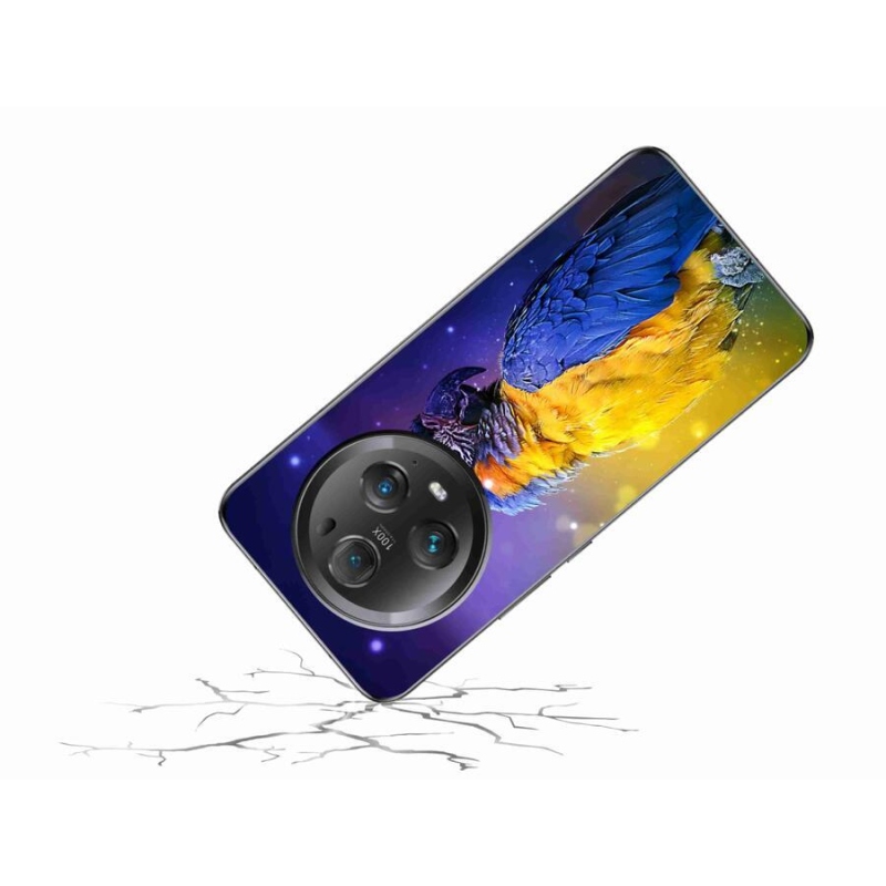 Gél tok mmCase a Honor Magic 5 Pro 5G készülékhez - papagáj ara 1