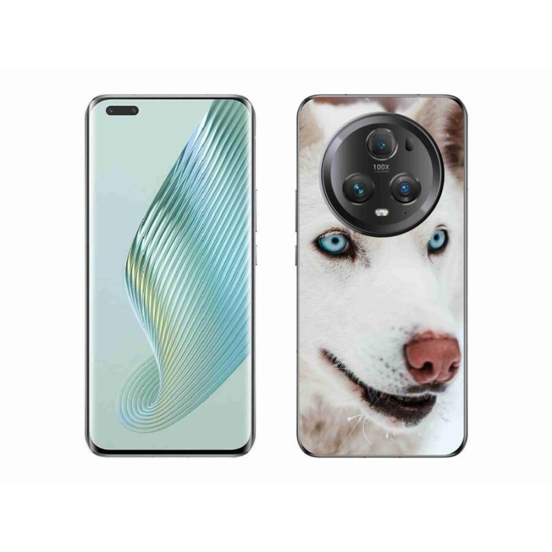 Gél tok mmCase a Honor Magic 5 Pro 5G számára - kutyaszemmel nézve