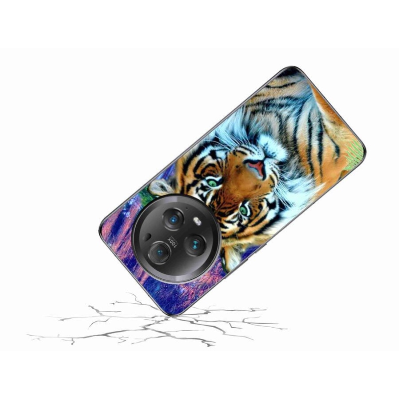 Gél tok mmCase a Honor Magic 5 Pro 5G készülékhez - tigris