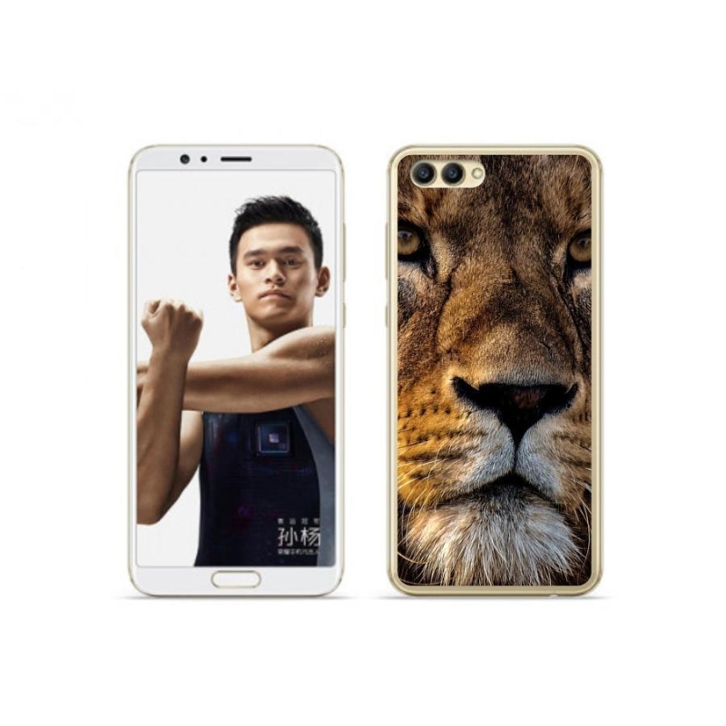 Gél tok mmCase a Honor View 10 készülékhez - Lion