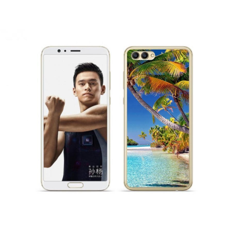 Gél tok mmCase a Honor View 10 készülékhez - tengerparton