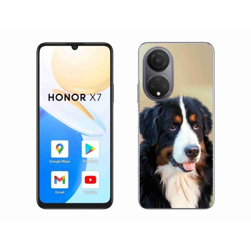 Gél tok mmCase a Honor X7 készülékhez - Berni hegyi kutya