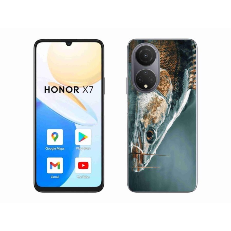 Gél tok mmCase a Honor X7 készülékhez - ananász