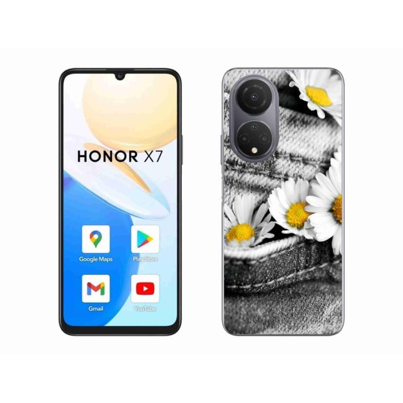 Gél tok mmCase a Honor X7 készülékhez - Százszorszépek