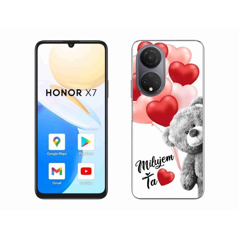 Gél tok mmCase a Honor X7-hez - Szeretlek