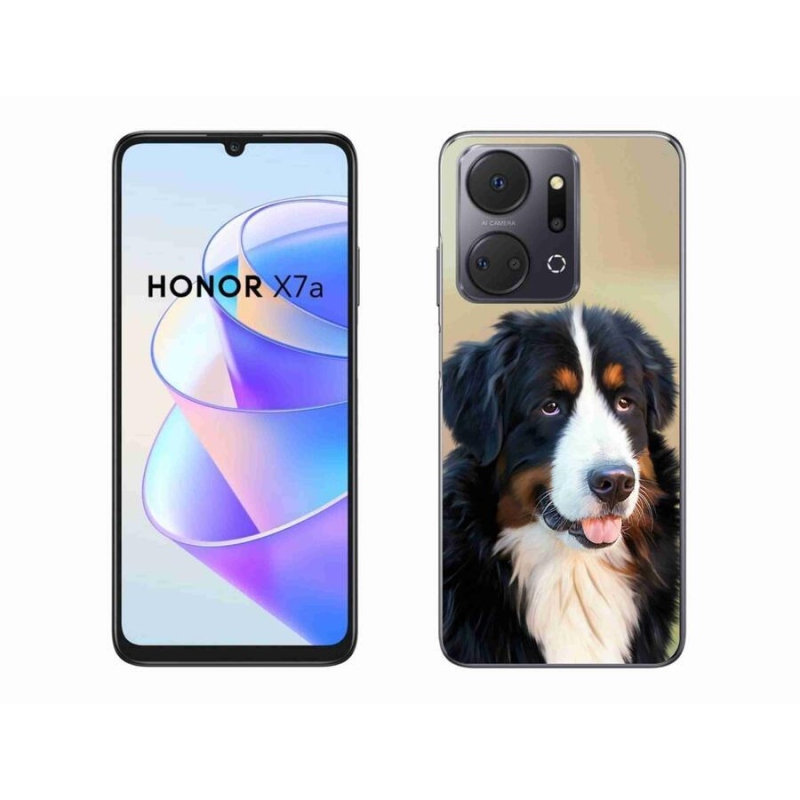Gél tok mmCase a Honor X7a számára - Berni hegyi kutya