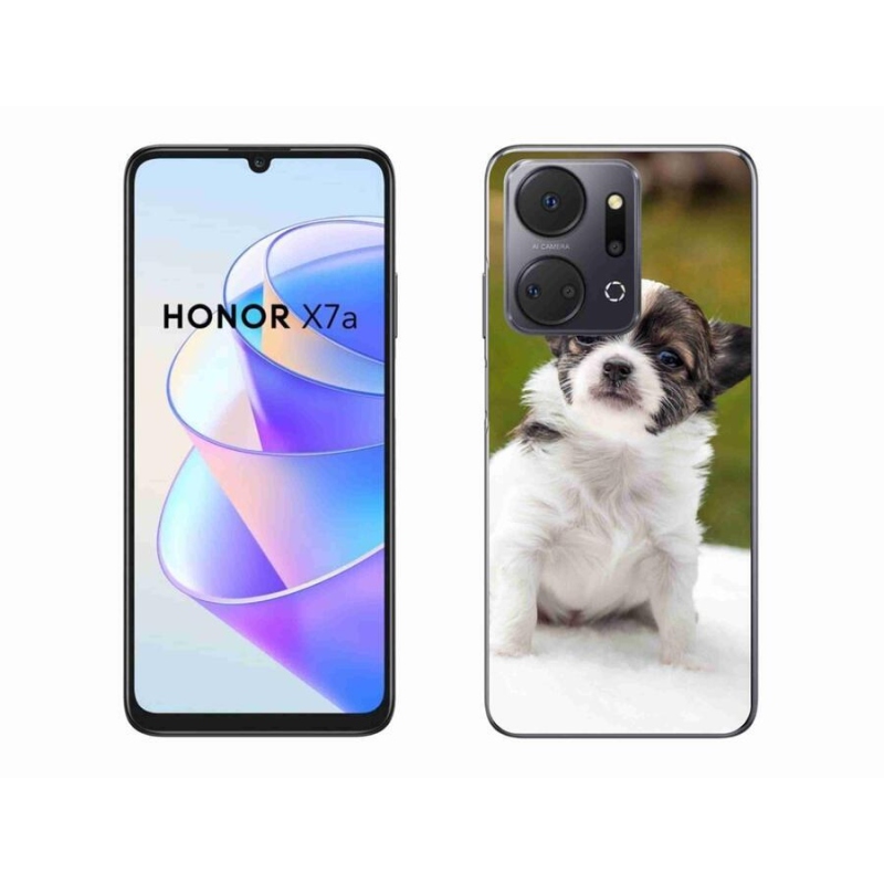 Gél tok mmCase a Honor X7a számára - chihuahua 4