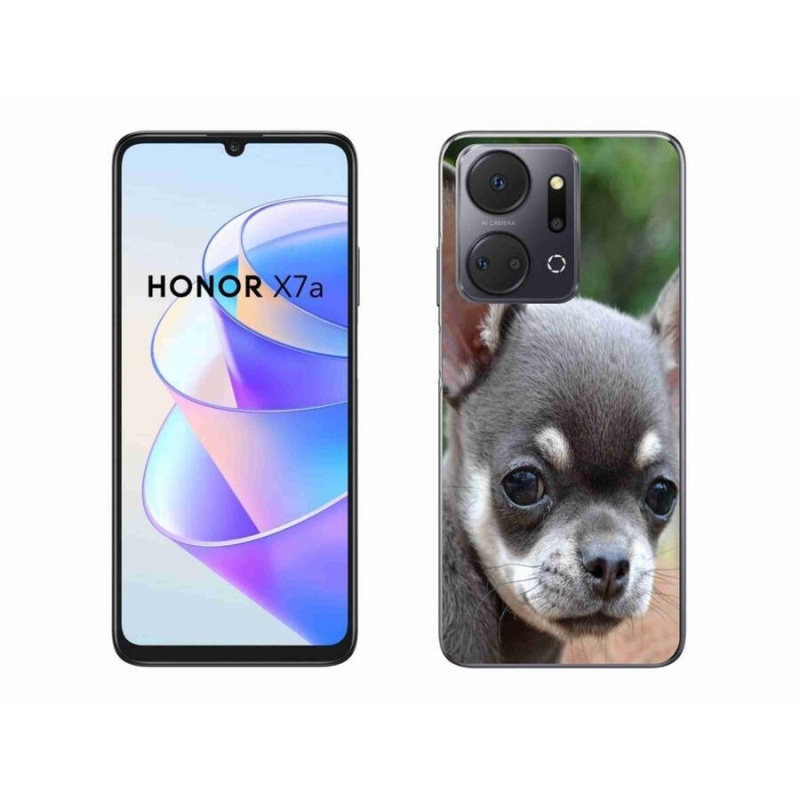 Gél tok mmCase a Honor X7a számára - chihuahua