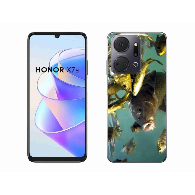 Gél tok mmCase a Honor X7a készülékhez - halak hada