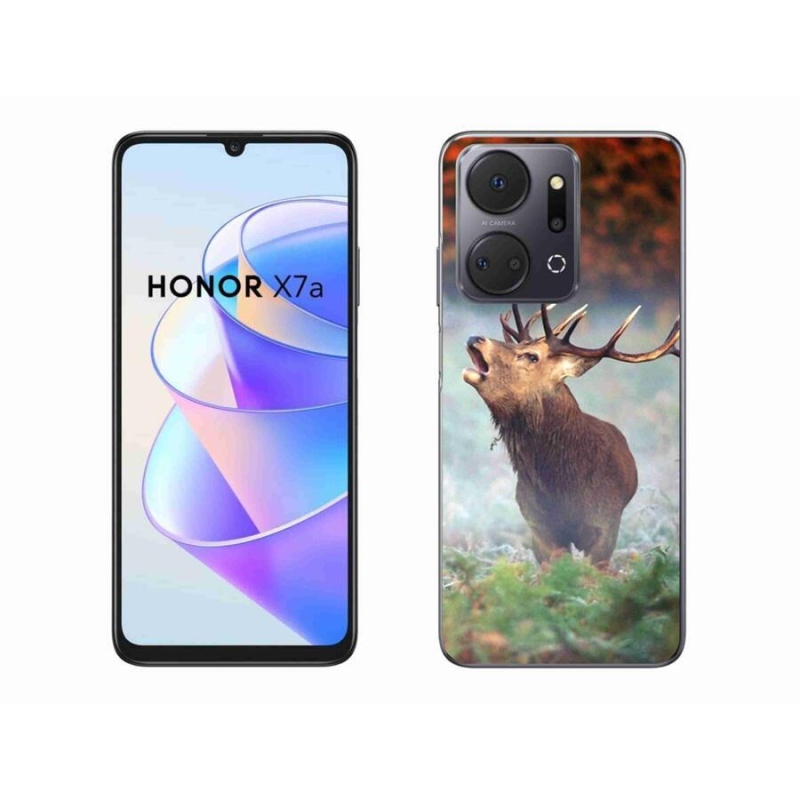 Gél tok mmCase a Honor X7a számára - szarvas 2