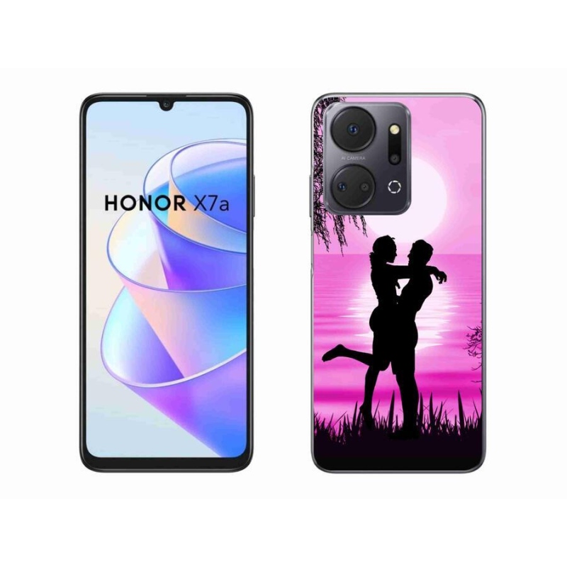 Gél tok mmCase a Honor X7a számára - naplemente