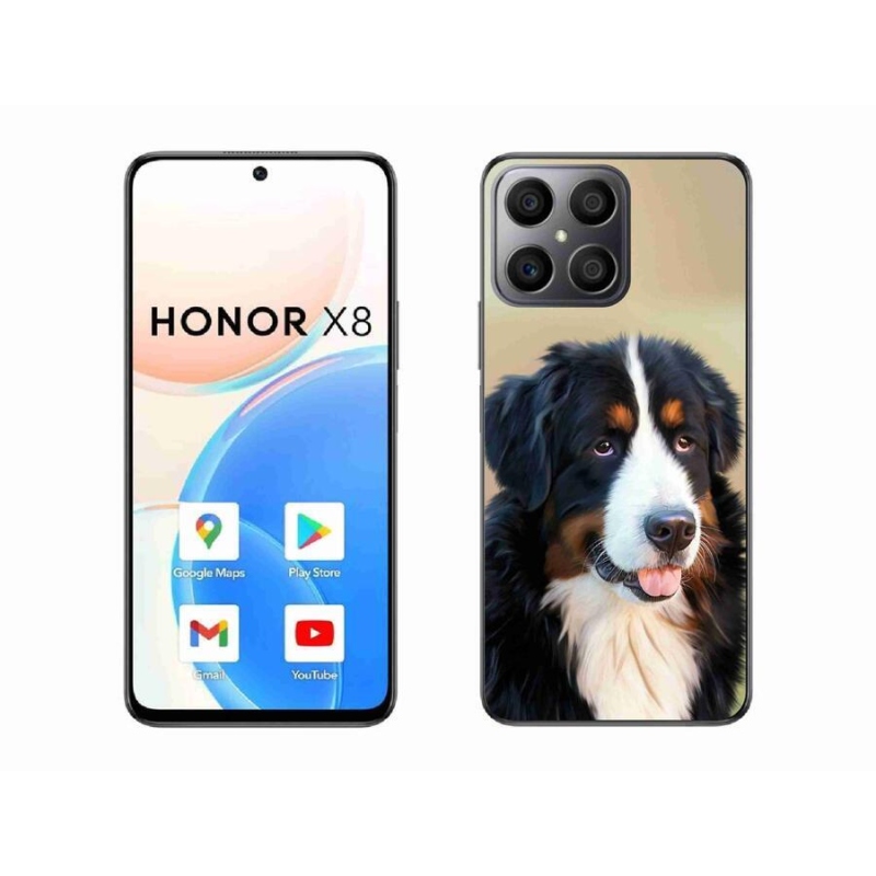 Gél tok mmCase a Honor X8 4G készülékhez - Berni hegyi kutya