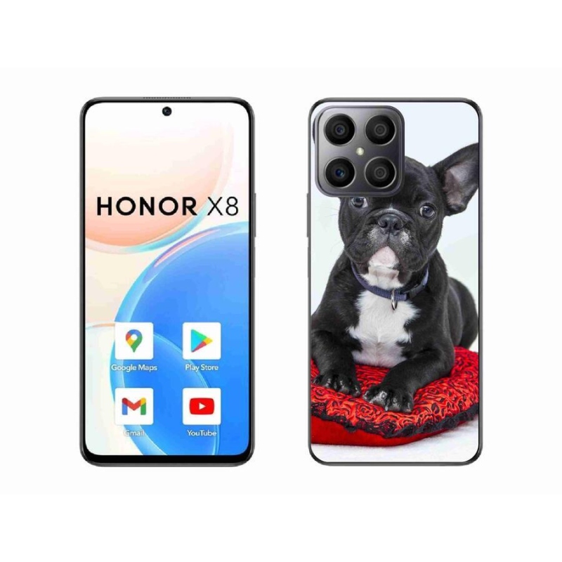 Gél tok mmCase a Honor X8 4G-hez - bulldog