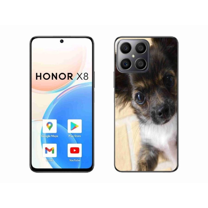 Gél tok mmCase a Honor X8 4G-hez - chihuahua 2