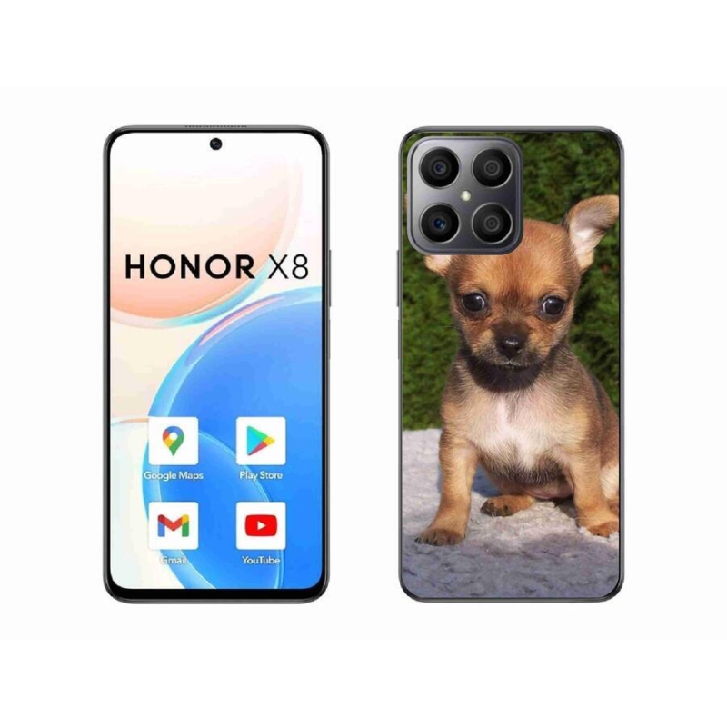 Gél tok mmCase a Honor X8 4G-hez - chihuahua 3