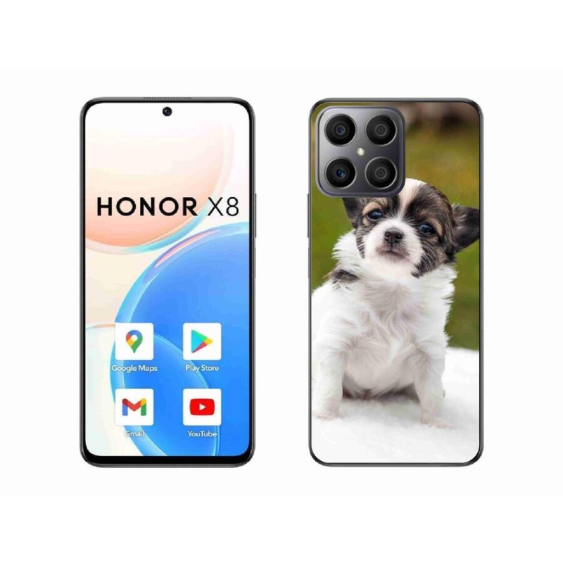 Gél tok mmCase a Honor X8 4G-hez - chihuahua 4