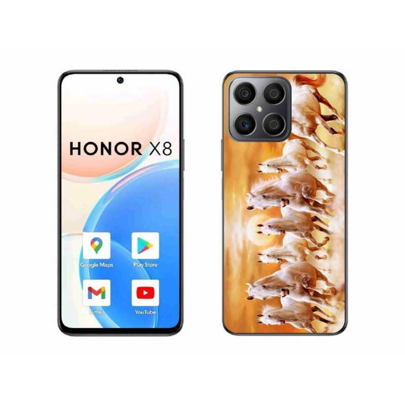 Gél tok mmCase a Honor X8 4G készülékhez - 2 ló