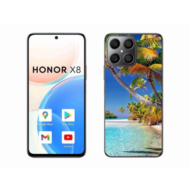 Gél tok mmCase a Honor X8 4G készülékhez - tengerparton