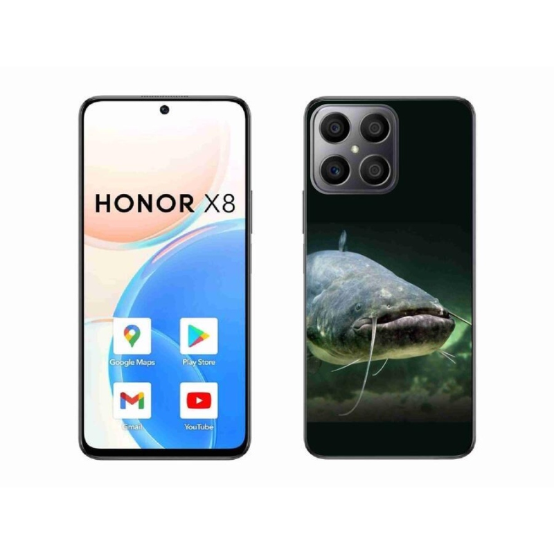 Gél tok mmCase a Honor X8 4G-hez - harcsa
