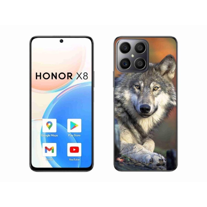 Gél tok mmCase a Honor X8 4G készülékhez - farkas