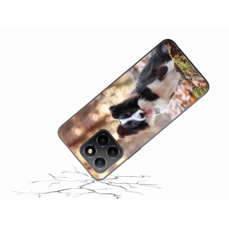 Gél tok mmCase a Honor X8 5G/Honor 70 Lite 5G számára - border colie 1