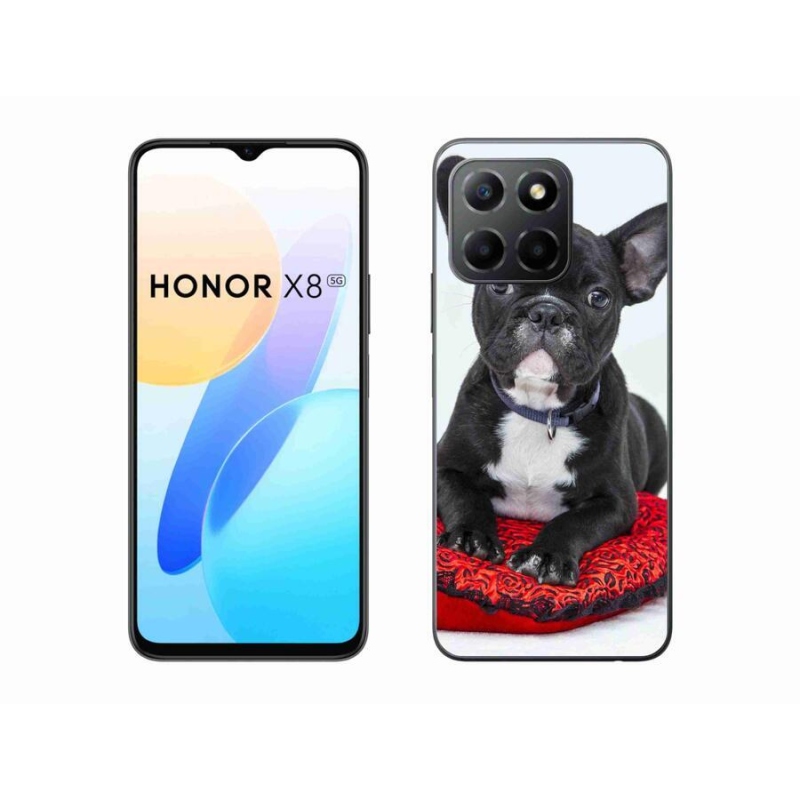 Gél tok mmCase a Honor X8 5G/Honor 70 Lite 5G számára - bulldog