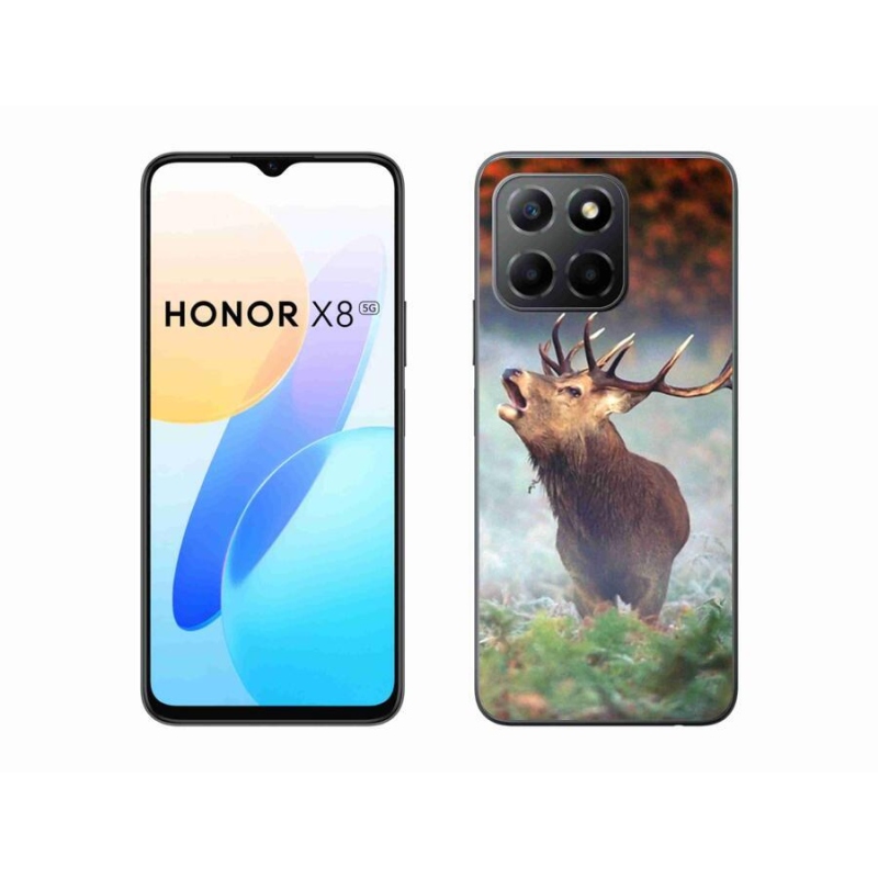 Gél tok mmCase a Honor X8 5G/Honor 70 Lite 5G számára - szarvas 2