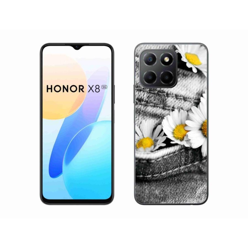 Gél tok mmCase a Honor X8 5G/Honor 70 Lite 5G készülékhez - Százszorszép színű