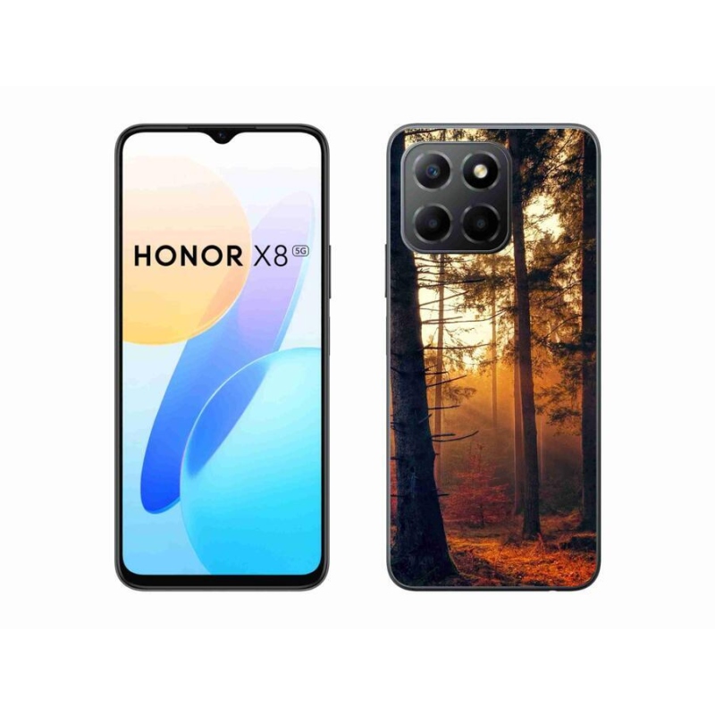 Gél tok mmCase a Honor X8 5G/Honor 70 Lite 5G készülékhez - erdő