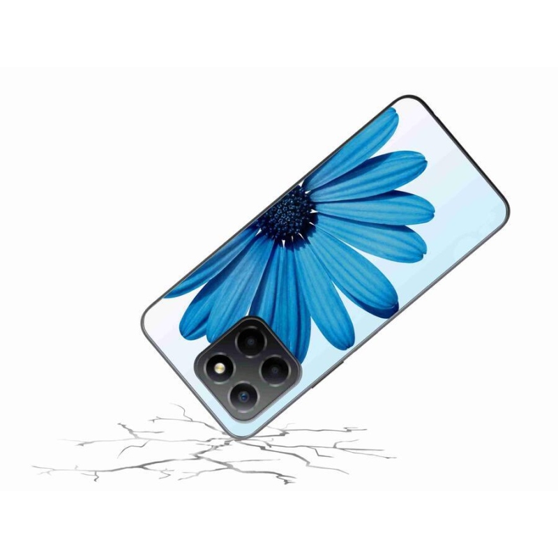 Gél tok mmCase a Honor X8 5G/Honor 70 Lite 5G készülékhez - kék színű margaréta