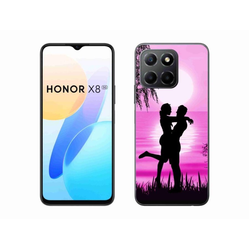 Gél tok mmCase a Honor X8 5G/Honor 70 Lite 5G számára - naplemente