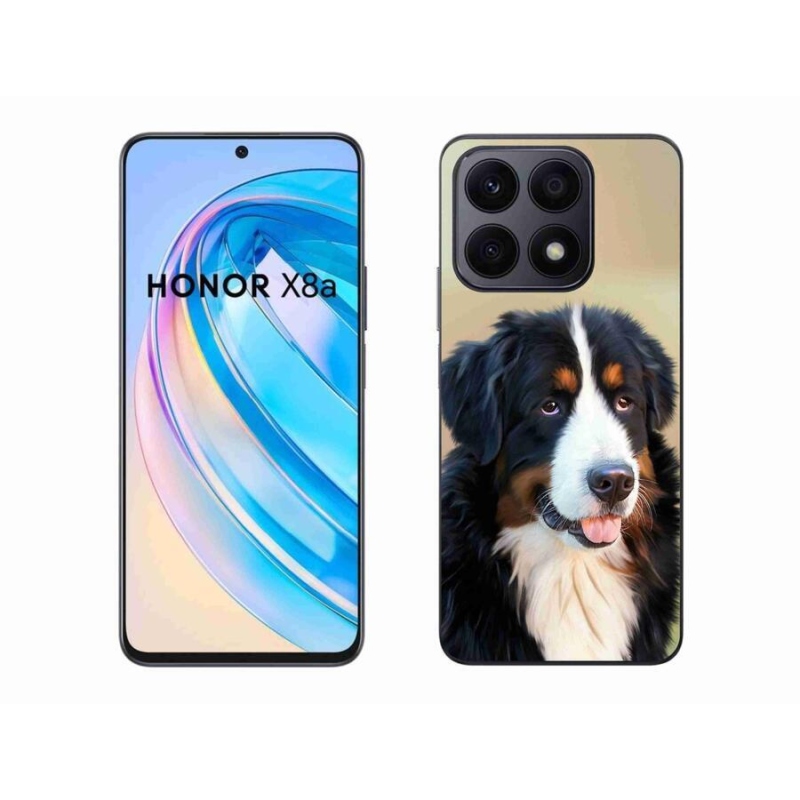 Gél tok mmCase a Honor X8a készülékhez - Berni hegyi kutya