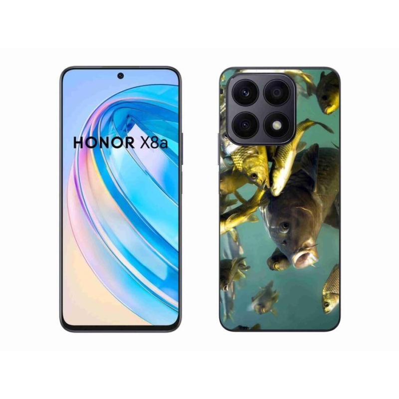 Gél tok mmCase a Honor X8a készülékhez - halak hada